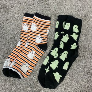 2 pairs halloween socks‎